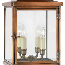 Load image into Gallery viewer, Bedford Outdoor Post Light in Detail.