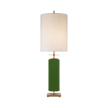 Load image into Gallery viewer, Beekman Table Lamp in Tall/Green.