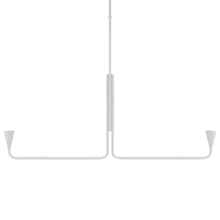 Load image into Gallery viewer, Brassica LED Linear Pendant Light in Detail.