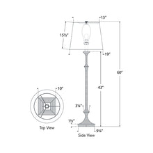 Load image into Gallery viewer, Briar Floor Lamp - line drawing.
