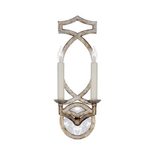 Load image into Gallery viewer, Brittany Wall Light in Venetian Silver.