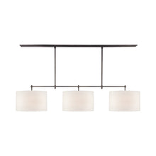 Load image into Gallery viewer, Bryant Linear Pendant Light in Bronze/Linen (Large).