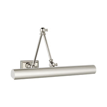 Load image into Gallery viewer, Cabinet Maker LED Picture Light in Polished Nickel (Large).