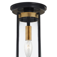 Load image into Gallery viewer, Calix Semi Flush Mount Ceiling Light in Detail.
