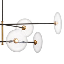 Load image into Gallery viewer, Calvino Radial LED Chandelier in Detail.