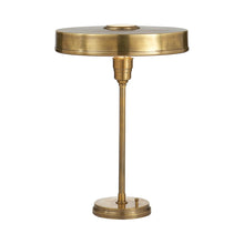 Load image into Gallery viewer, Carlo Table Lamp in Hand-Rubbed Antique Brass.