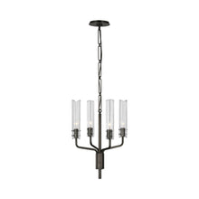 Load image into Gallery viewer, Casoria LED Chandelier in Bronze.