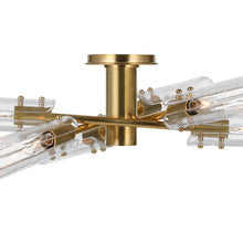 Load image into Gallery viewer, Casoria LED Flush Mount Ceiling Light in Detail.