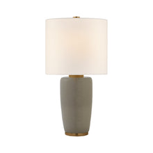 Load image into Gallery viewer, Chado Table Lamp in Shellish Gray.