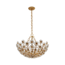Load image into Gallery viewer, Claret Chandelier in Gild.