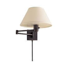 Load image into Gallery viewer, Classic Swing Arm Wall Light in Bronze.