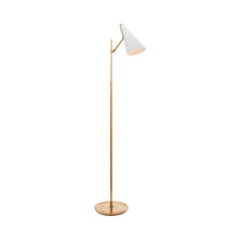 Load image into Gallery viewer, Clemente Floor Lamp in White.