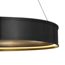 Load image into Gallery viewer, Connery Ring LED Chandelier in Detail.