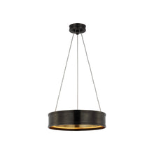 Load image into Gallery viewer, Connery Ring LED Chandelier in Bronze (14-Inch).