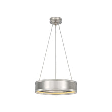 Load image into Gallery viewer, Connery Ring LED Chandelier in Polished Nickel (14-Inch).