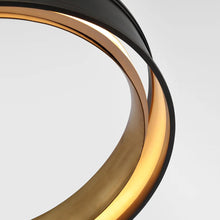 Load image into Gallery viewer, Connery Ring LED Chandelier in Detail.