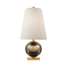 Load image into Gallery viewer, Corbin Table Lamp in Black Pearl.