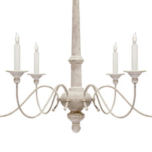 Load image into Gallery viewer, Country Chandelier in Detail.