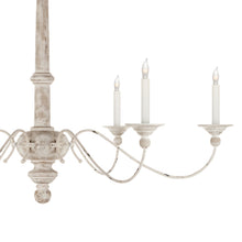 Load image into Gallery viewer, Country Chandelier in Detail.
