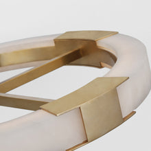 Load image into Gallery viewer, Covet Ring LED Chandelier in Detail.