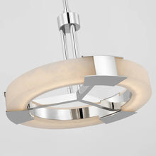 Load image into Gallery viewer, Covet Ring LED Chandelier in Detail.