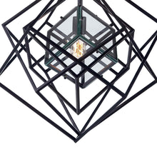 Load image into Gallery viewer, Cubist Chandelier in Detail.