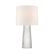 Load image into Gallery viewer, Danube Table Lamp in Clear Glass.