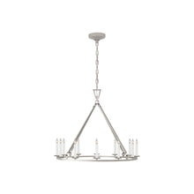 Load image into Gallery viewer, Darlana Ring Chandelier in Polished Nickel/Single Tier (Medium).