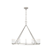 Load image into Gallery viewer, Darlana Ring Chandelier in Polished Nickel/Single Tier (Large).