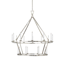 Load image into Gallery viewer, Darlana Ring Chandelier in Detail.