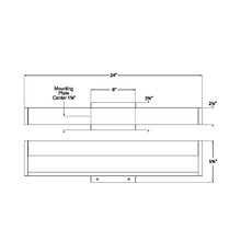 Load image into Gallery viewer, David Display Art Light - line drawing.