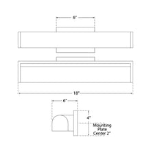Load image into Gallery viewer, David Picture Light - line drawing.