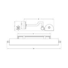 Load image into Gallery viewer, Dean Picture Light - line drawing.