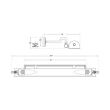 Load image into Gallery viewer, Dean Picture Light - line drawing.