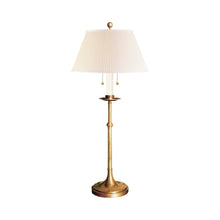 Load image into Gallery viewer, Dorchester Club Table Lamp in Silk.