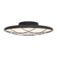 Load image into Gallery viewer, Dot Flush Mount LED Ceiling Light in Matte Black (Large).