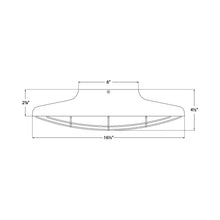 Load image into Gallery viewer, Dot Flush Mount LED Ceiling Light - line drawing.
