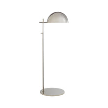 Load image into Gallery viewer, Dulcet Floor Lamp in Polished Nickel/Polished Nickel.