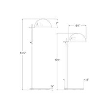 Load image into Gallery viewer, Dulcet Floor Lamp - line drawing.