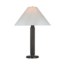 Load image into Gallery viewer, Durham LED Table Lamp in Bronze.