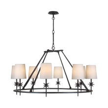 Load image into Gallery viewer, Etoile LED Chandelier in Black Rust.
