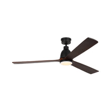 Load image into Gallery viewer, Bryden LED Smart Indoor / Outdoor Ceiling Fan in Midnight Black