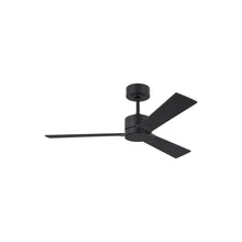 Load image into Gallery viewer, Rozzen Outdoor Ceiling Fan in Midnight Black (44-Inch).