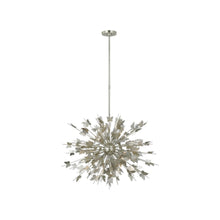 Load image into Gallery viewer, Farfalle Chandelier in Burnished Silver Leaf (Medium).
