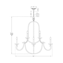 Load image into Gallery viewer, Flemish Chandelier.