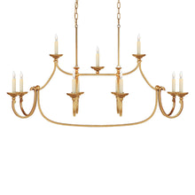 Load image into Gallery viewer, Flemish Linear Pendant Light in Detail.