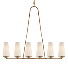 Load image into Gallery viewer, Fontaine Linear Chandelier in Detail.