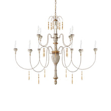 Load image into Gallery viewer, Fortuna Chandelier in Detail.