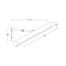 Load image into Gallery viewer, Frame Makers Picture Light - line drawing.