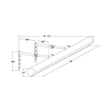 Load image into Gallery viewer, Frame Makers Picture Light - line drawing.